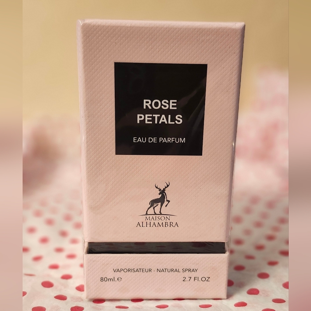 NIB-Maison Alhambra-Rose Petals E.D.P 80ML/2.7FL OZ - Picture 3 of 6